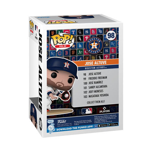 MLB: Astros Jose Altuve catching Pop! Vinyl