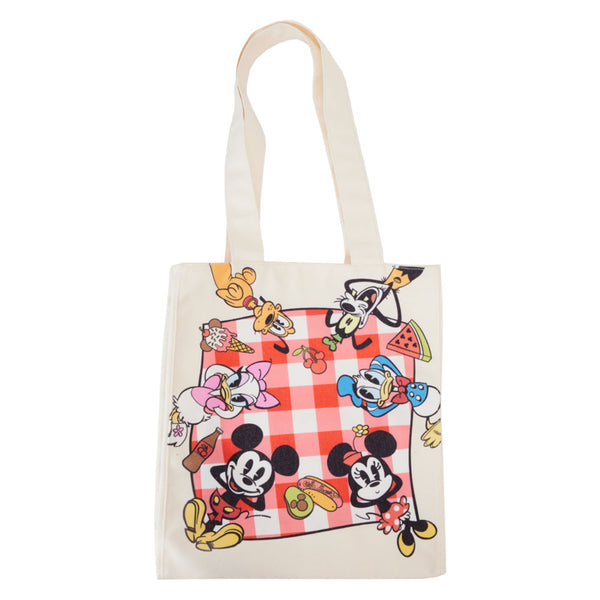 Mickey & Friends Picnic Canvas Tote Bag