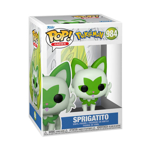 Pokemon Sprigatito Pop! Vinyl