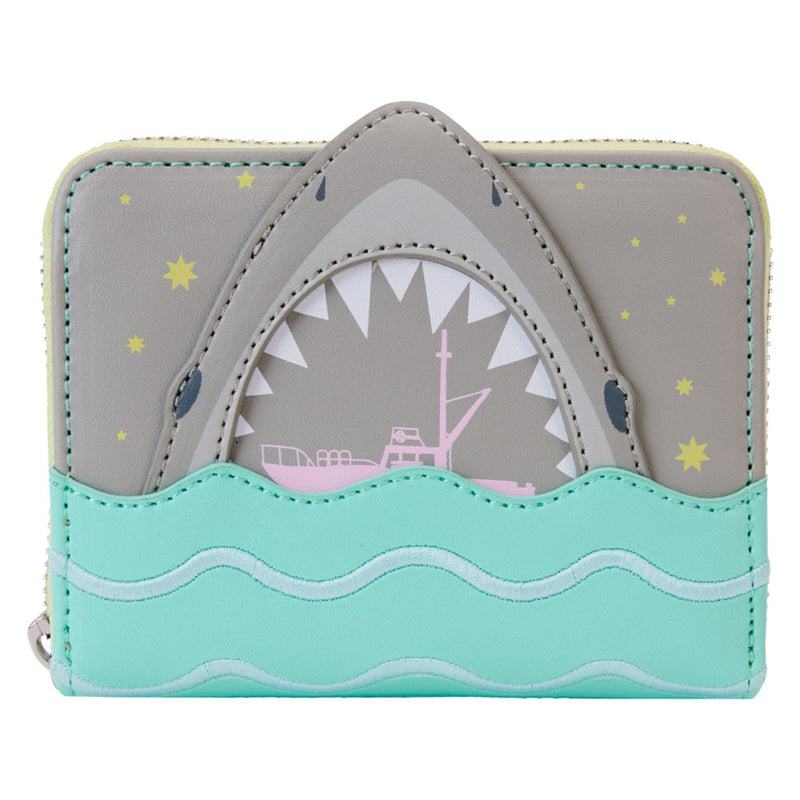 Jaws Shark Zip Around Wallet