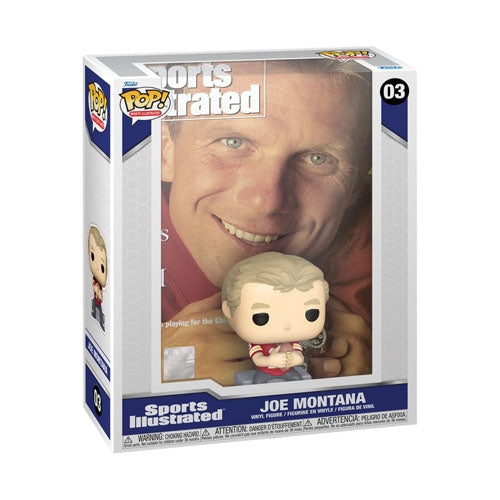 NFL Joe Montana Sports Illustrated Pop! Vinyl Cover