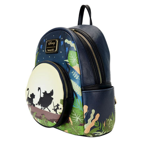 Lion King 30th Anniv Hakuna Matata Silhouette Mini Backpack