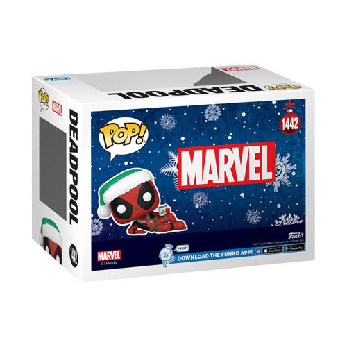 Marvel Comics Deadpool (Lounging) Holiday Pop! Vinyl