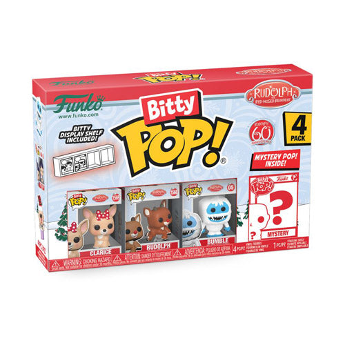 Rudolph- Clarice Bitty Pop! 4-Pack