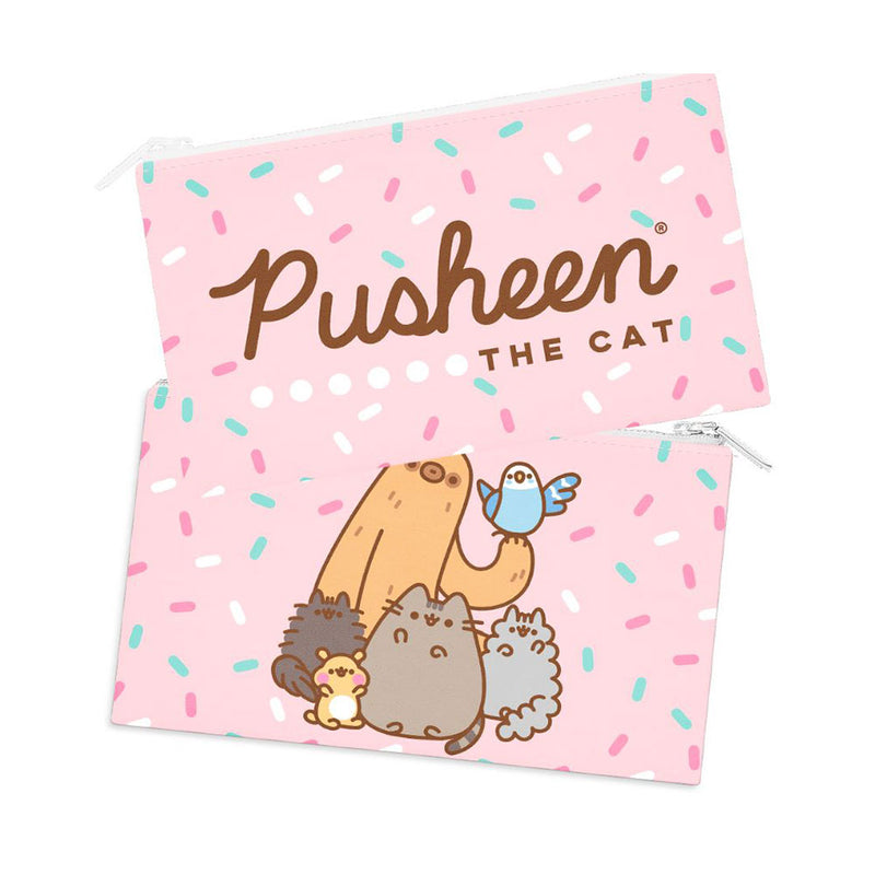 Pusheen and Friends Flat Pencil Case