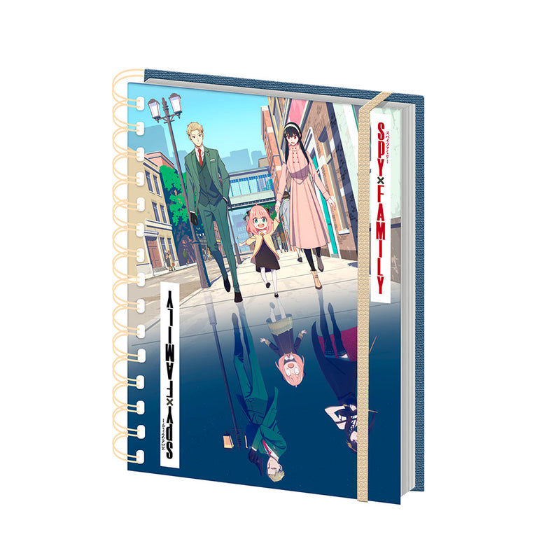 Spy x Family Reflection A5 Wiro Notebook