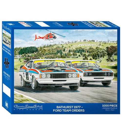 Mike Harbar Bathurst Ford Puzzle 1000pc