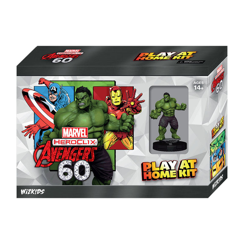 Marvel Herclix Avengers60 Juega en casa kit