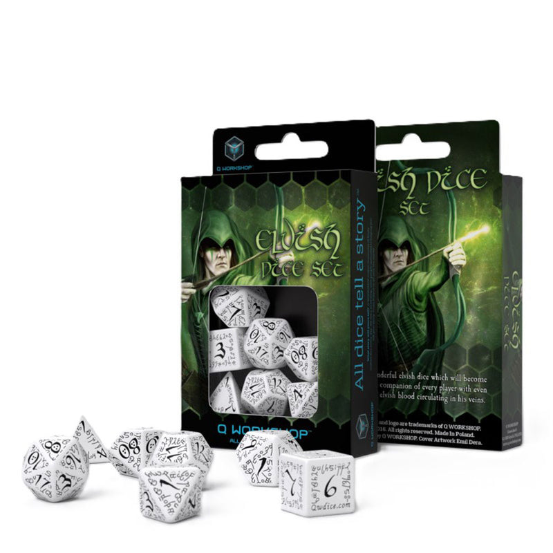 Q workshop elvish dadi set 7pcs