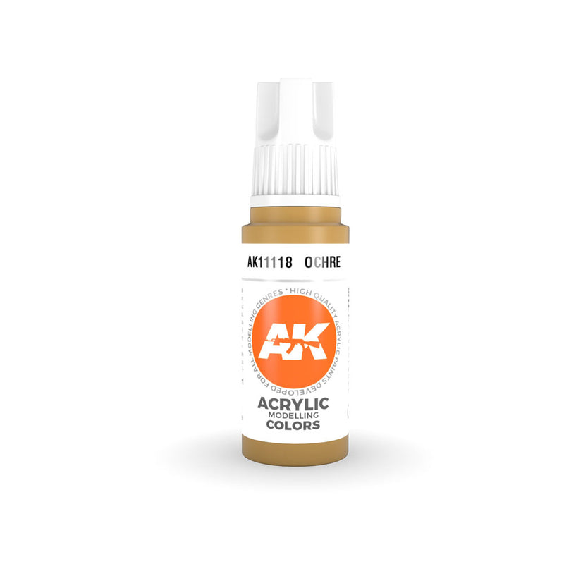 AK Interactive 3gen Ocher Acrylique Paint 17 ml