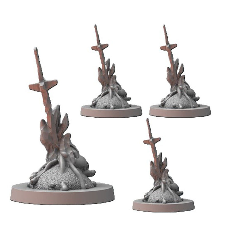 Miniatures RPG d'âmes sombres