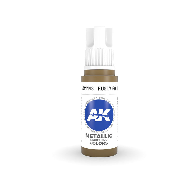 AK Interactive 3Gen Golden Acrilic Paint 17ml