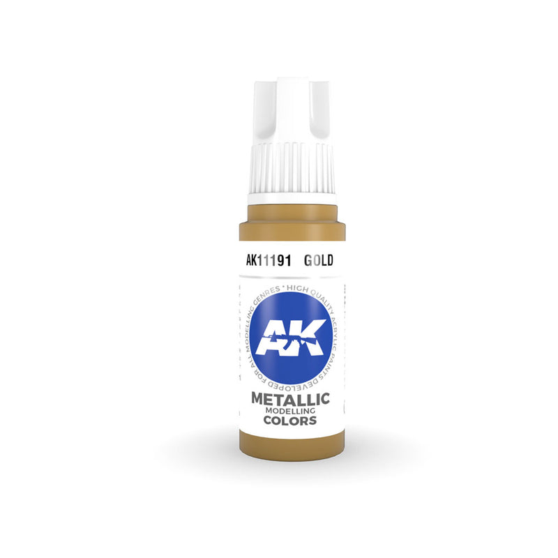 AK Interactive 3Gen Golden Acrilic Paint 17ml