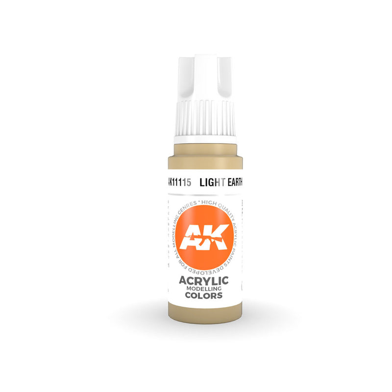 AK Interactive 3Gen Light Acrylic Paintic 17ml