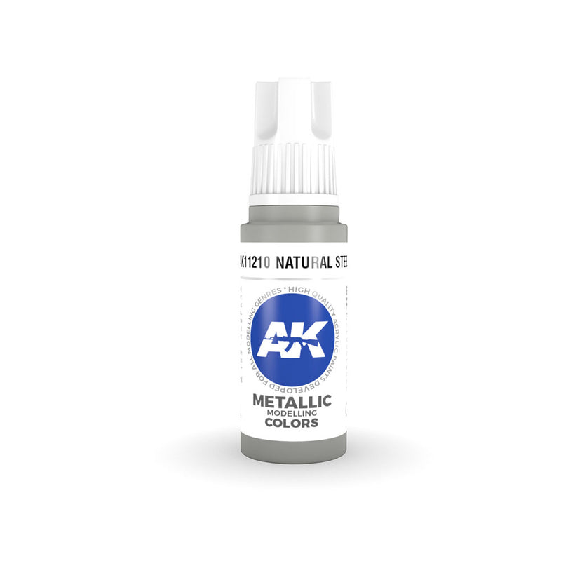 Pintura acrílica de acero 3gen de acero interactiva AK 17 ml