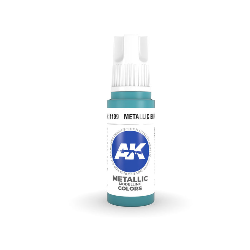 AK Interactive 3Gen Metallic Acrilic Paint 17 ml