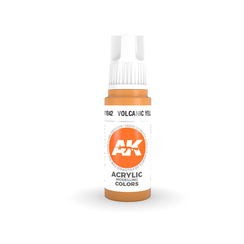 AK Interactive 3Gen Yellow Acrilic Paint 17ml