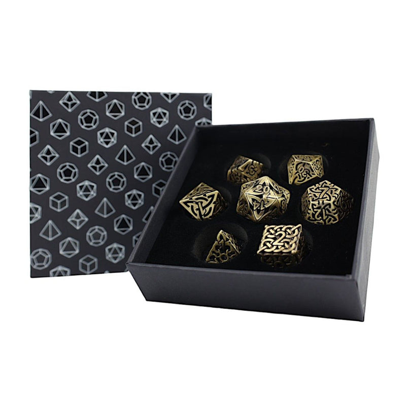 Set di dadi RPG trame vuote GLPG