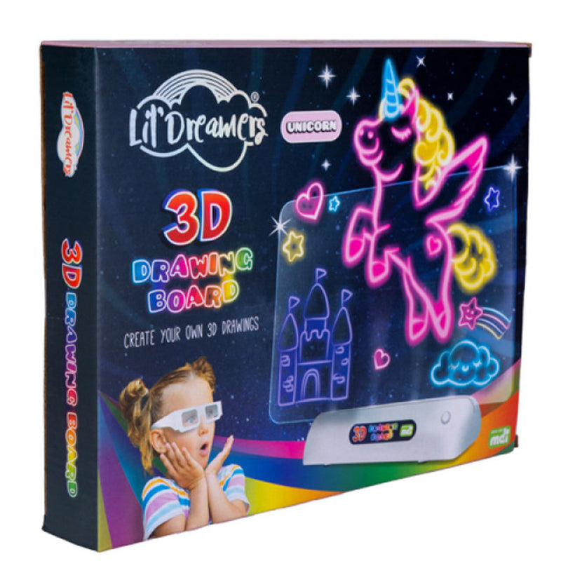 Carte à dessin 3D illuminer