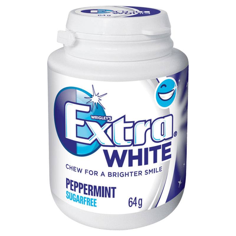 Extra White Gum Bottle (6x64g)