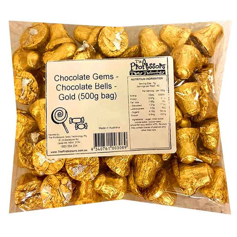 Gemmes au chocolat Bells de chocolat 500g