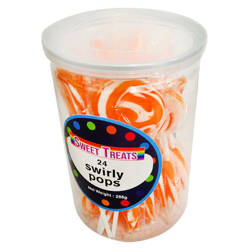 Sweet Treats Small Swirly Pops 4 cm (24x12g)