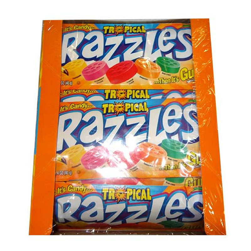 RAZZLES GUM CANDY (24x40G)