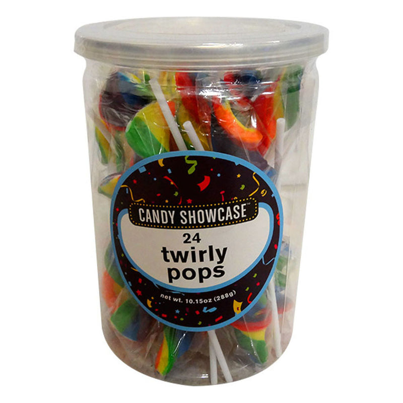 Candy Showcase Twirly Pops (24x12 g)