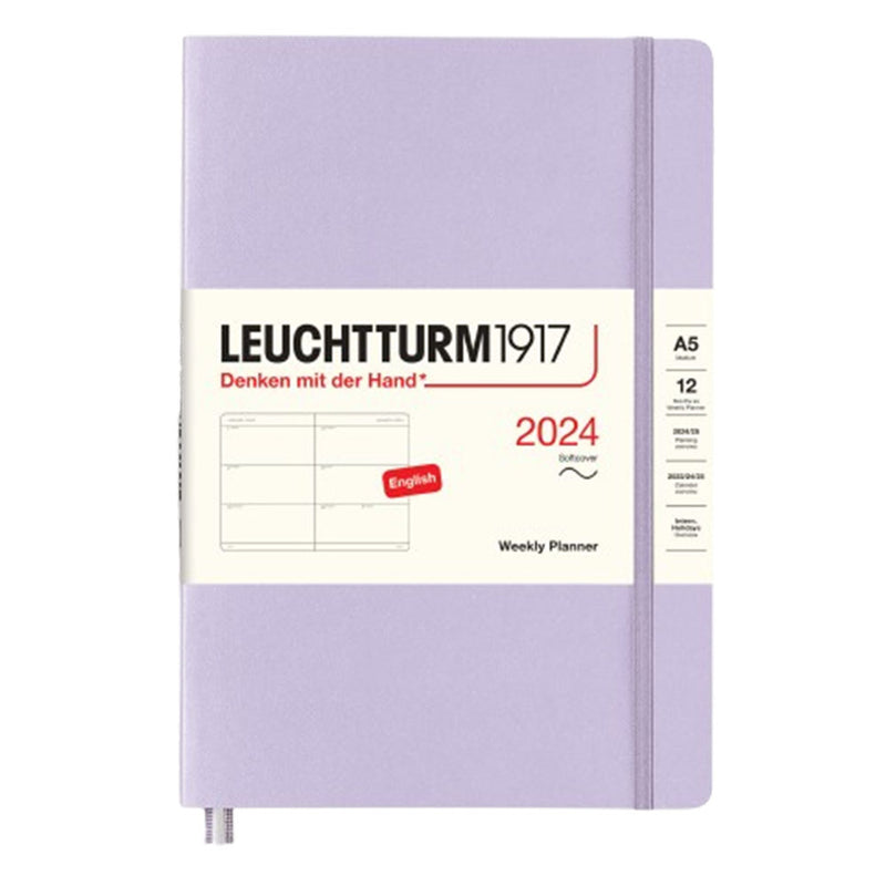 LEUCHTTURM 2024 Planificador de la semana A5 (tapa blanda)