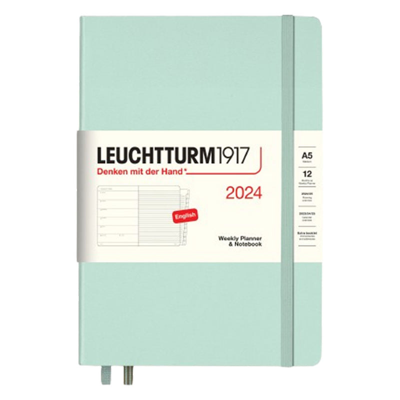 2024 A5 Week Planner & Notebook con opuscolo