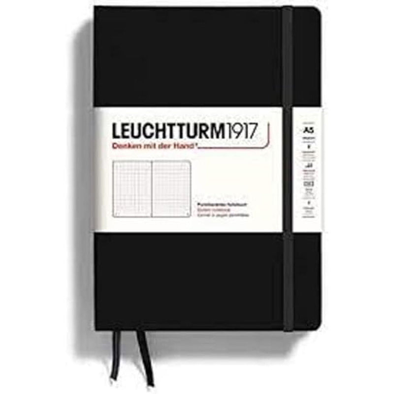 Leuchtturm HC Master Slim Notebook w/ Staves A4+ (Black)