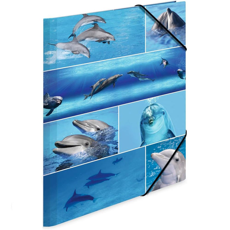 Herma Elasticated Cardboard Folder A3 Animals