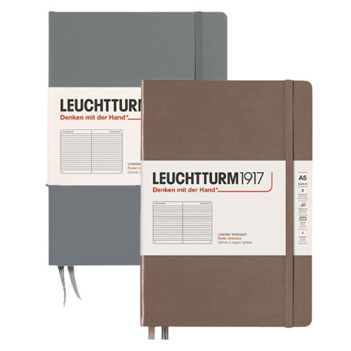 Leuchtturm Hardcover Ruled Notebook A5