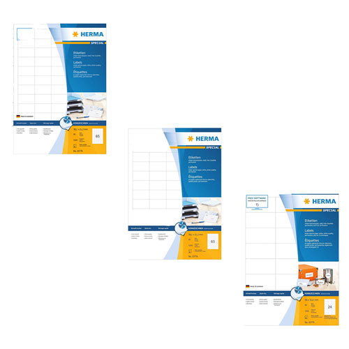 Herma Inkjet Labels A4 80pc