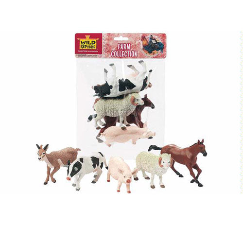 Wild Republic Polybag Animal Figurines 5pcs