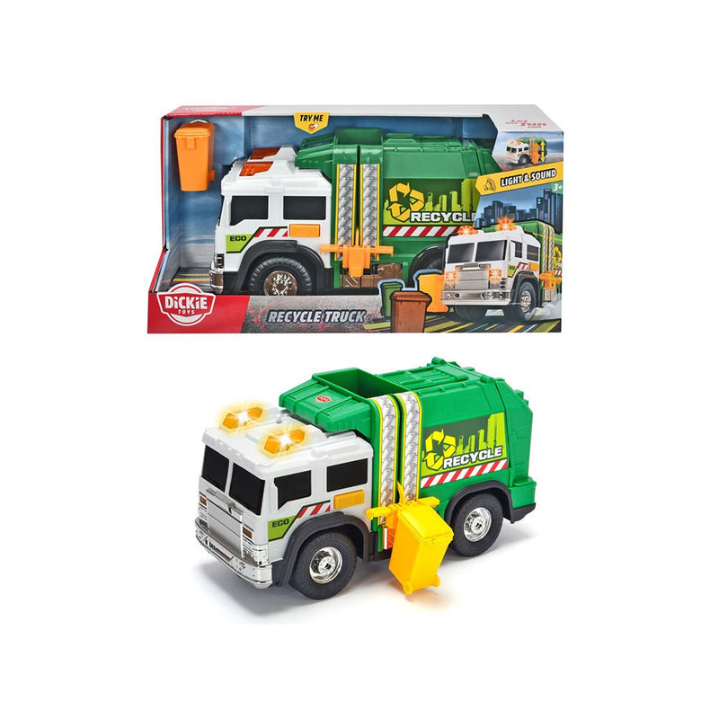 Dickie Toys Recycle Truck con luce e suono 30 cm