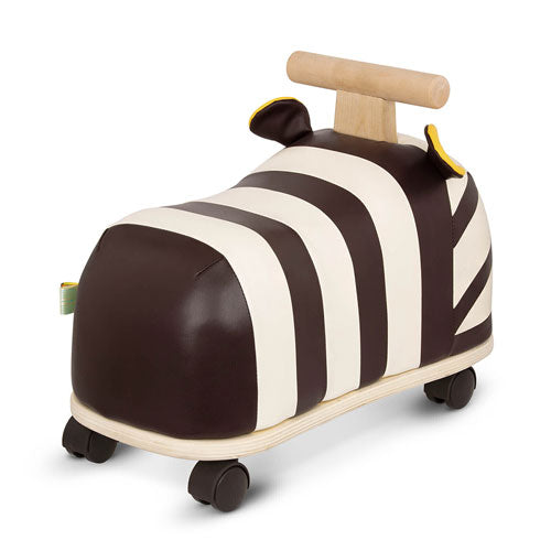 Zippity Zebra Wooden Car