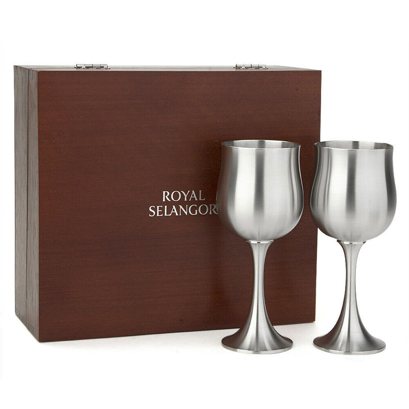  Copa de vino Royal Selangor con caja de regalo (juego de 2)