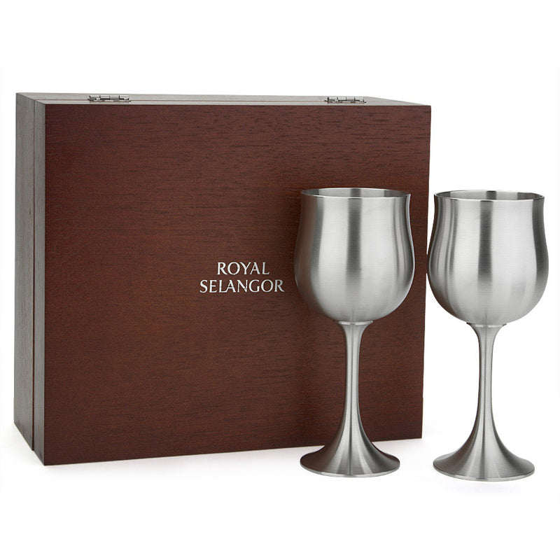  Copa de vino Royal Selangor con caja de regalo (juego de 2)