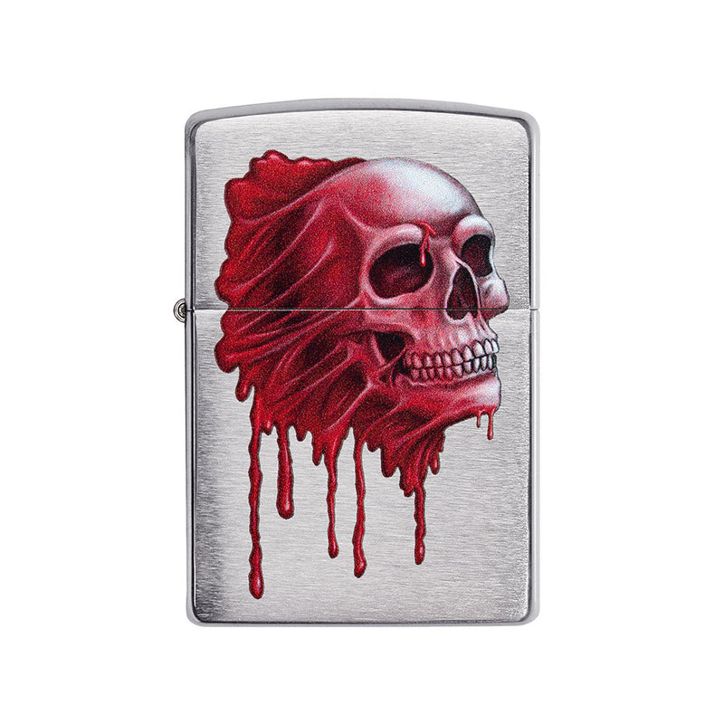 Zippo Red Skull Design Accendino