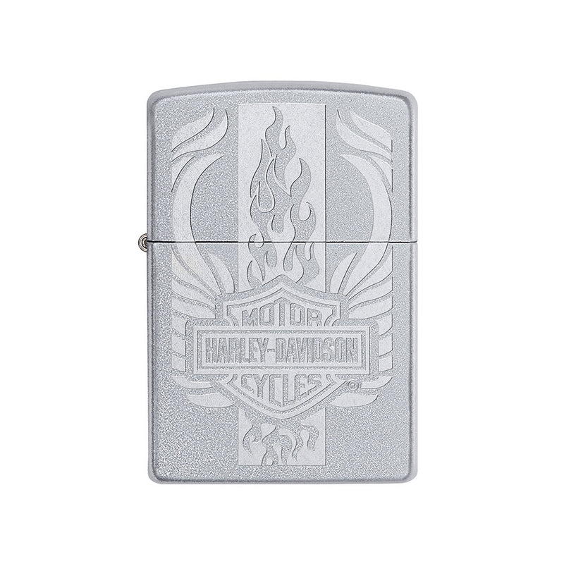 Zippo Harley Davidson Chrome Offrofe Accendino