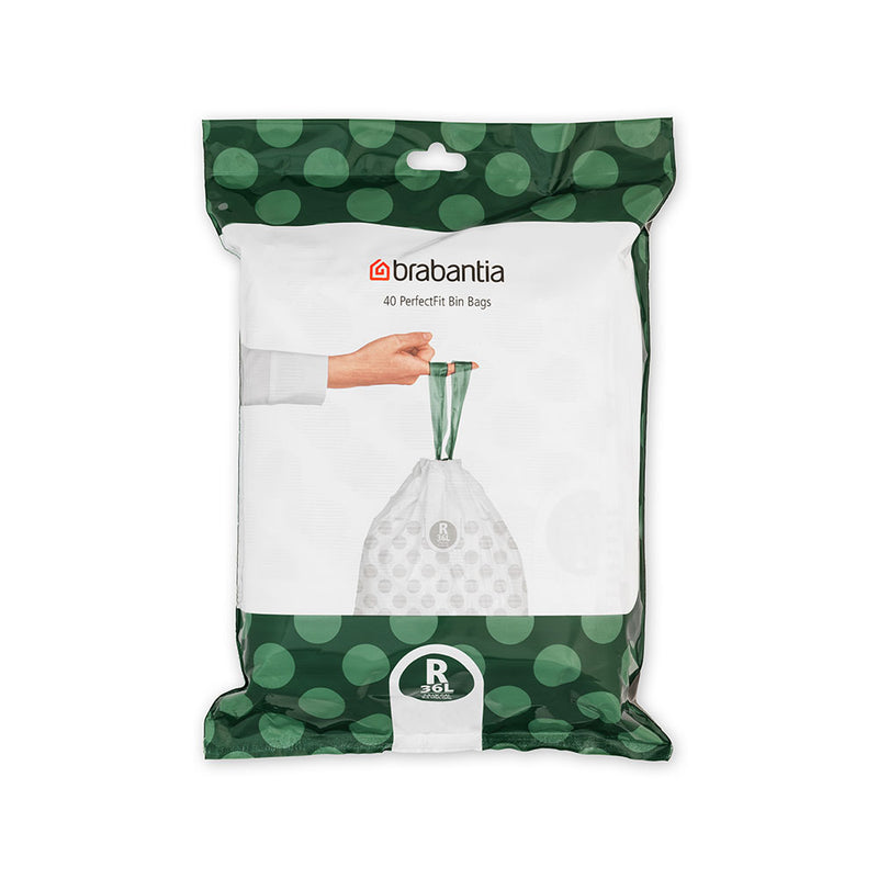 Brabantia PerfectFit Dispensver Pack avec 40 sacs