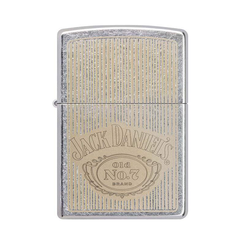 Zippo Jack Daniel's Street Chrome Windproof Lighter