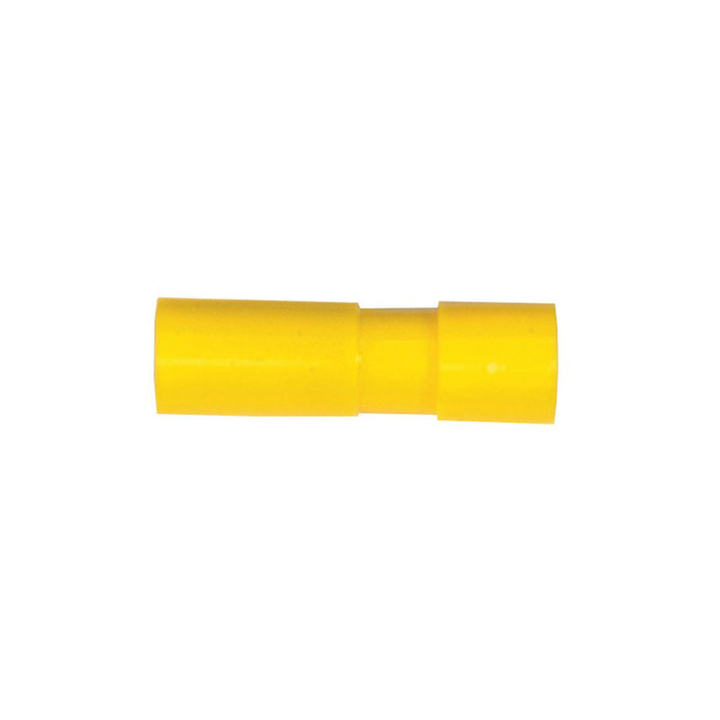 Connettore proiettile 4mm 100pcs (giallo)