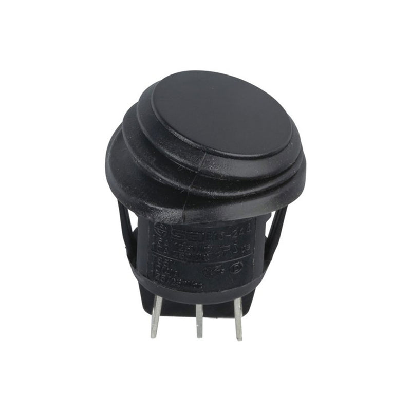 IP65 Round Round Rocker Switch DPDT 250VAC