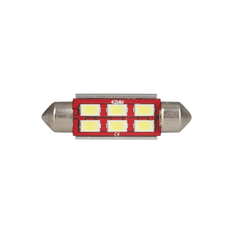 CANBUS Compatible LED Festoon Globe 12V (6x5730)