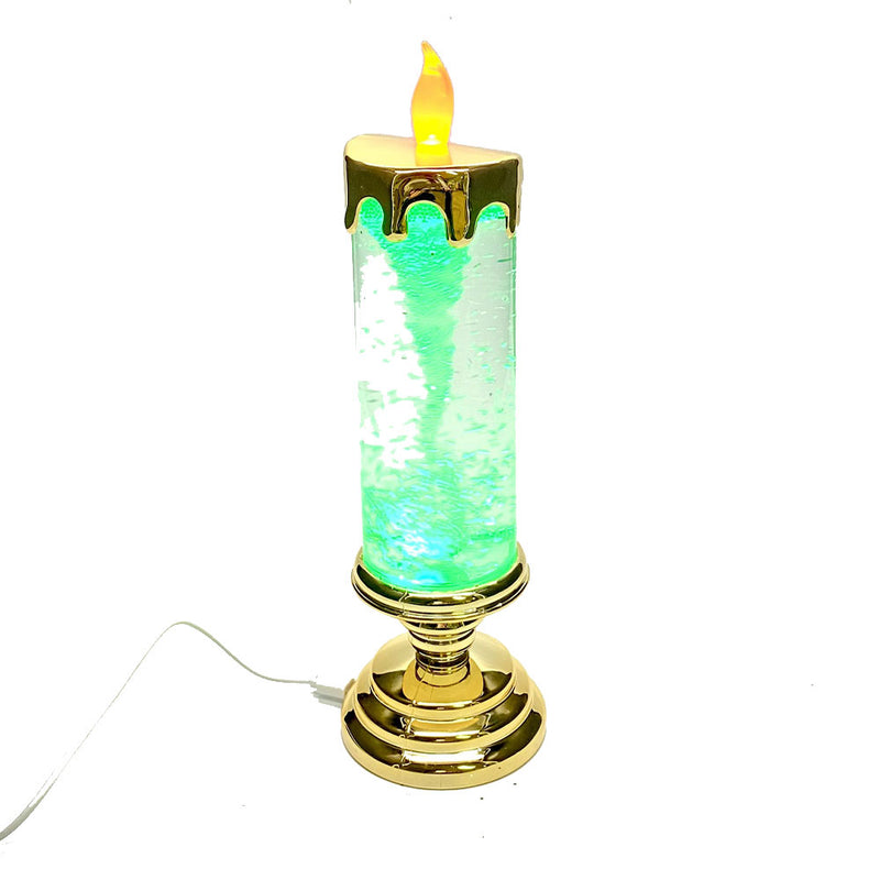 Magic Tornado Rainbow LED Candle Light