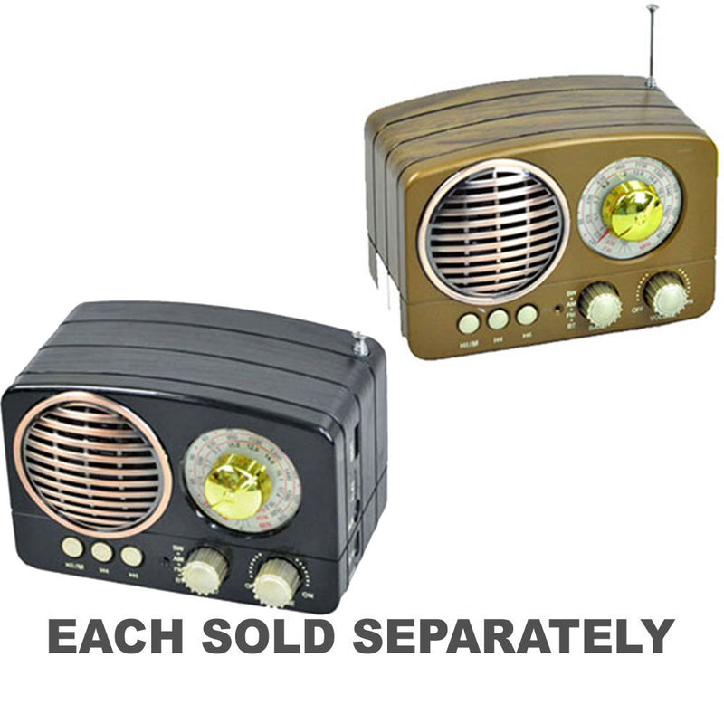 Classic Wood AM/FM Radio