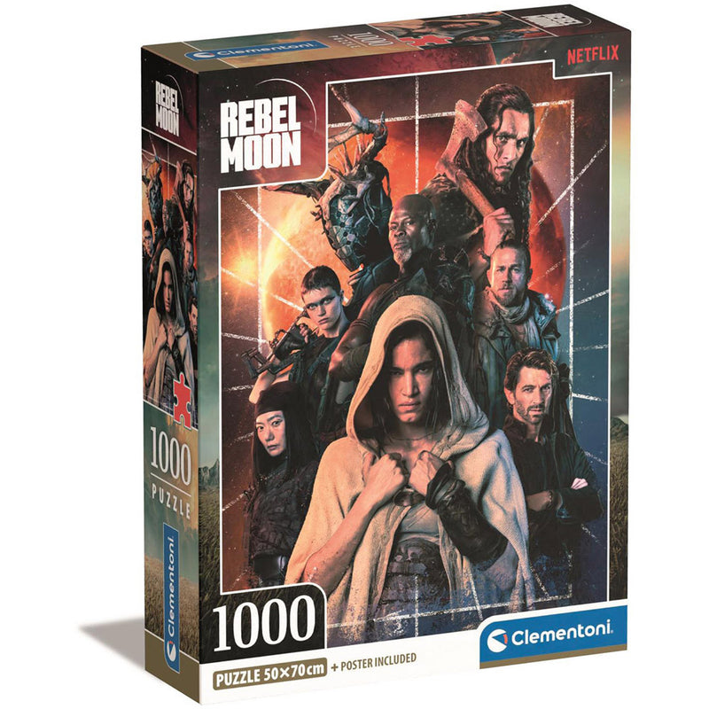 Clementoni Netflix Rebel Moon Compact 1000-Piece Puzzle