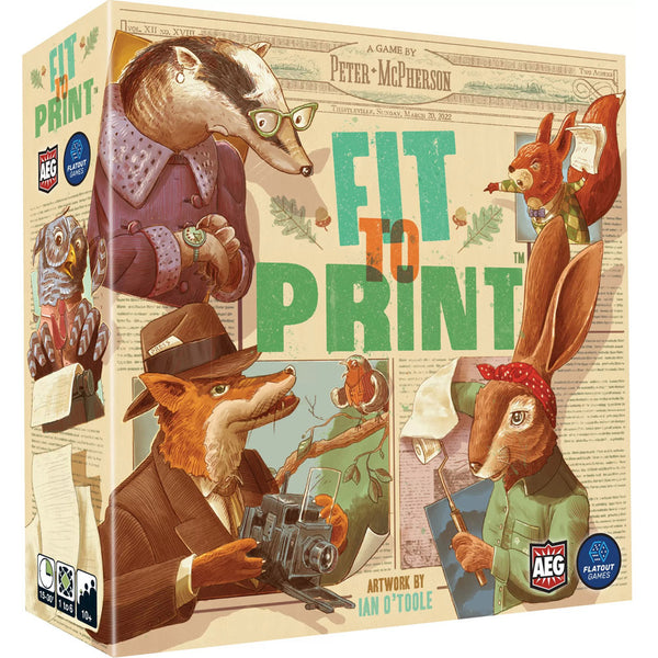 Fit to Print Strategy Game